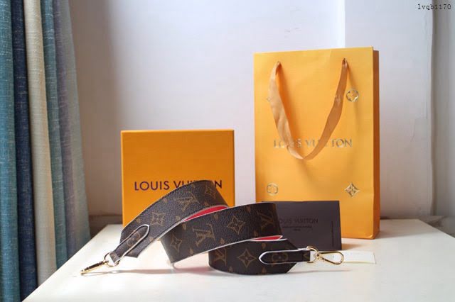 lv肩帶 J02330 MONOGRAM肩帶 lv老花配皮肩帶  lvqb1170