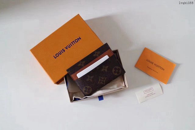 lv卡夾 PORTE CARTES DOUBLE卡片夾 M62170 lv小卡包  lvqb1355