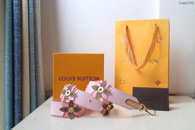 lv肩帶 J02377 MONOGRAM FLOWERS肩帶 lv配飾品  lvqb1705