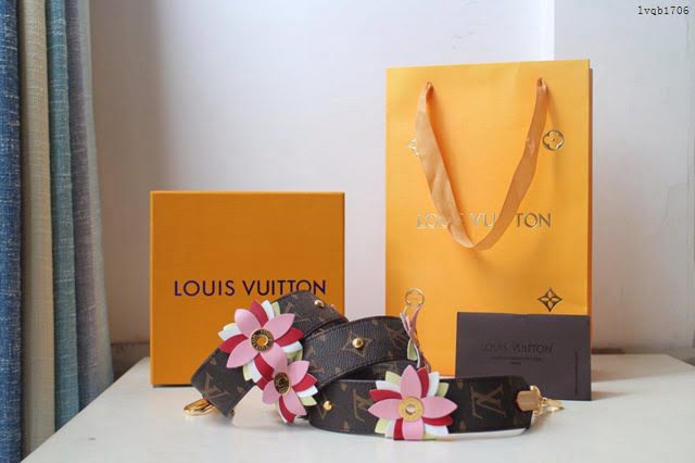 lv肩帶 J02377 MONOGRAM FLOWERS肩帶 lv配飾品  lvqb1706