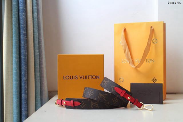 lv肩帶 原單MONOGRAM XL雙面肩帶 J02371 lv老花肩帶 lv配飾  lvqb1707