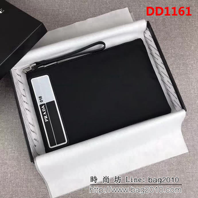 PRADA普拉達 專櫃同步 最新款式 限量版 時尚男士手包 2NH006 DD1161