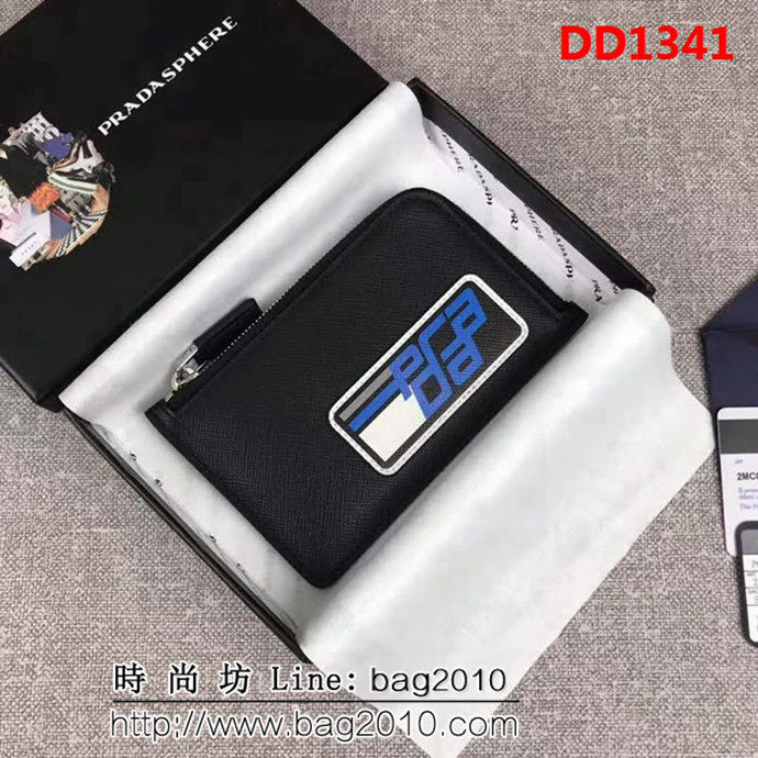 PRADA普拉達 官網同步 2018最新摩登態度系列 男士卡片夾 2MC021 DD1341