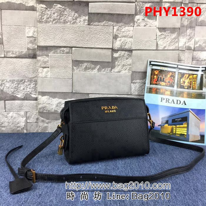 普拉達PRADA原單 新款 prada esplanade bag 1BH043原廠義大利荔枝紋牛皮單肩斜挎包 PHY1390