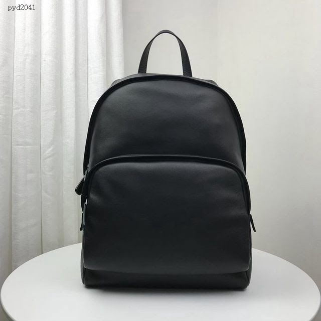 prada男包 普拉達專櫃2020爆款 2VZ066 Prada新款黑色雙肩包 Prada男士後背包  pyd2041