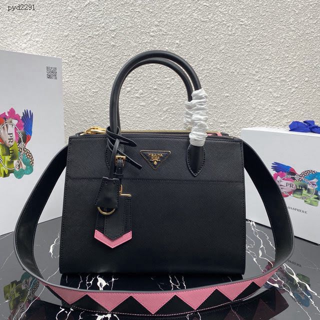 prada女包 普拉達專櫃經典爆款手提女包 1BA102 PRADA Esplanade Saffiano手袋 prada肩背包  pyd2291