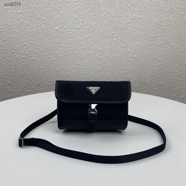 prada男包 普拉達新款迷你造型手機包 2ZH108 Prada情侶款單肩斜挎小包 prada手機包  pyd2378