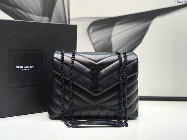 YSL爆款女士包包 聖羅蘭經典款LouLou Y中號形挎包 YSL肩背斜挎包 464676  jjh1170