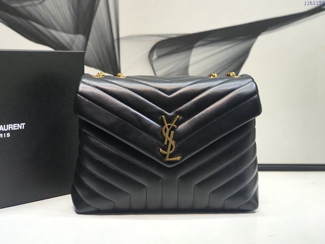 YSL爆款女士包包 聖羅蘭經典款LouLou Y大號形挎包 YSL肩背斜挎包 459749  jjh1195