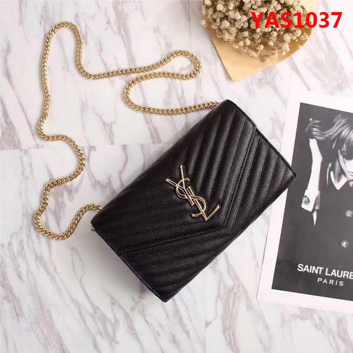 YSL聖羅蘭 火爆熱銷多功能款 球紋肩背鏈條包 可當手抓包 26593 YAS1037