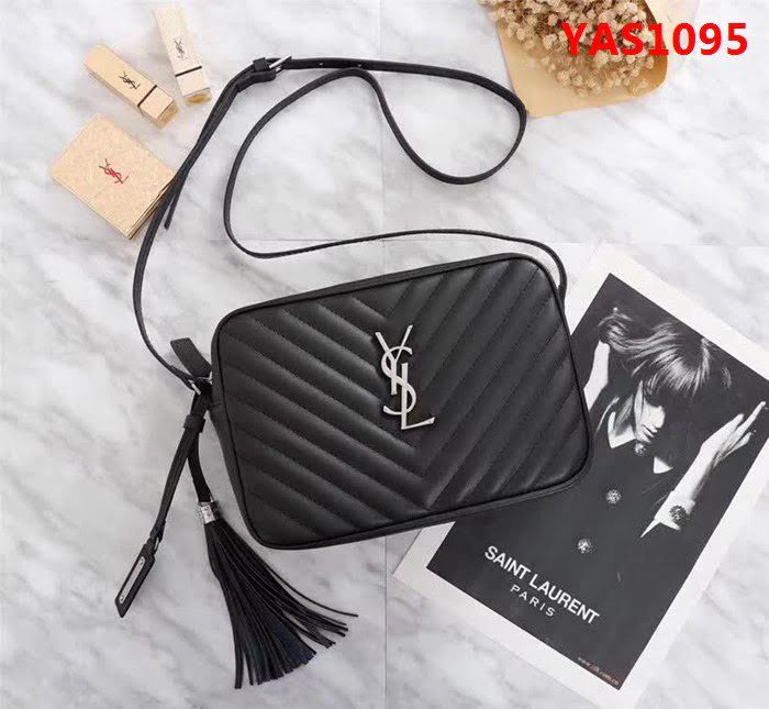 YSL聖羅蘭 冠軍產品 最新v格南非原版皮 鏈條斜挎包 57700-1  YAS1095