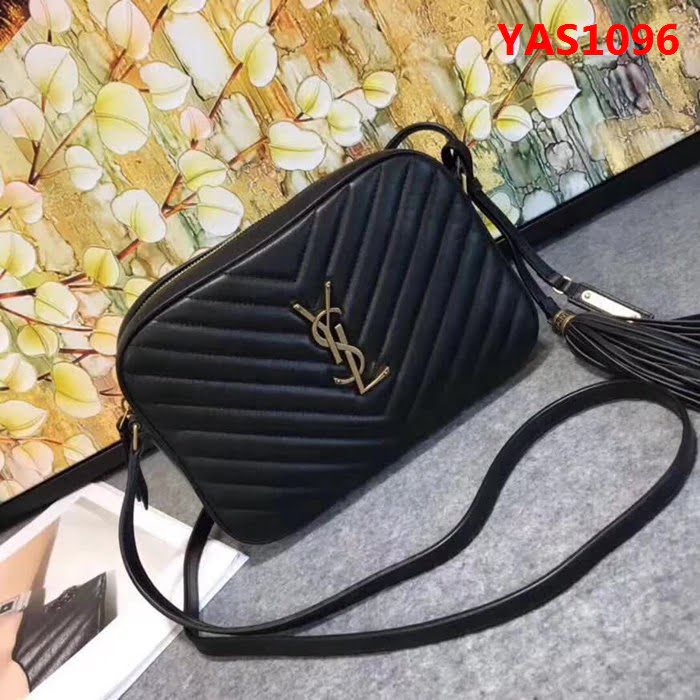 YSL聖羅蘭 冠軍產品 最新v格南非原版皮 鏈條斜挎包 57700-1  YAS1096