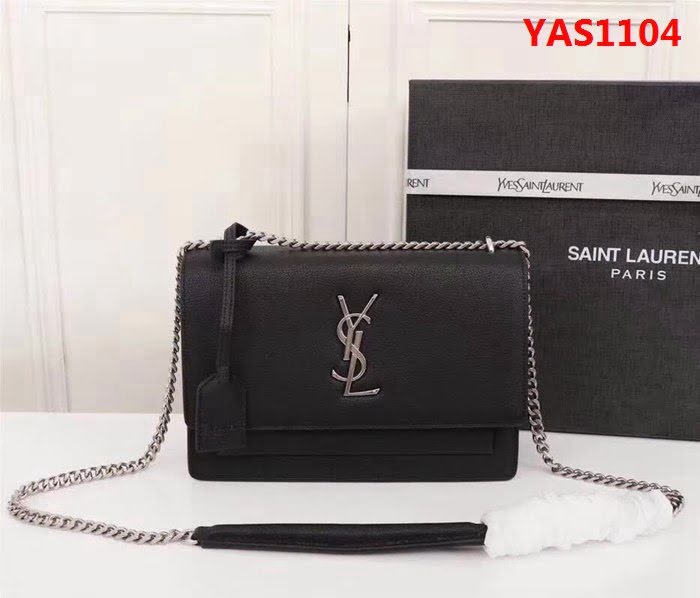 YSL聖羅蘭 爆款出擊 王子文同款原版牛皮SAINT LAURENT 前翻蓋手袋 可肩背斜挎 26606 YAS1104