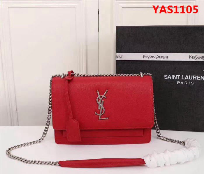 YSL聖羅蘭 爆款出擊 王子文同款原版牛皮SAINT LAURENT 前翻蓋手袋 可肩背斜挎 26606 YAS1105