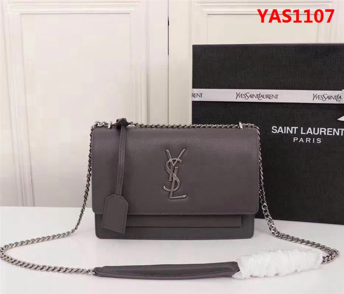 YSL聖羅蘭 爆款出擊 王子文同款原版牛皮SAINT LAURENT 前翻蓋手袋 可肩背斜挎 26606 YAS1107