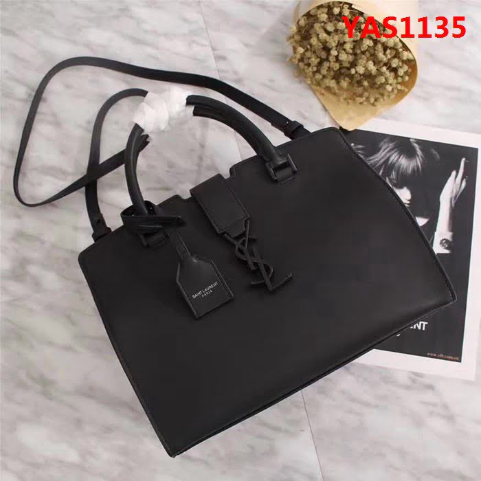YSL聖羅蘭 經典老款 專櫃品質 進口牛皮 手提肩背包 75093-2 YAS1135
