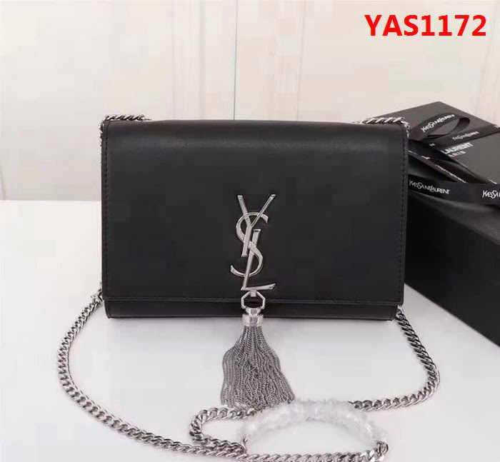 YSL聖羅蘭 經典款 原版南非牛皮 原版五金 鏈條斜挎包 311227 YAS1172