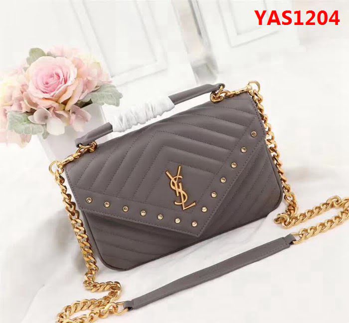 YSL聖羅蘭 新款爆賣款 小牛皮 鏈條郵差包 可手提肩背 26603-1 YAS1204
