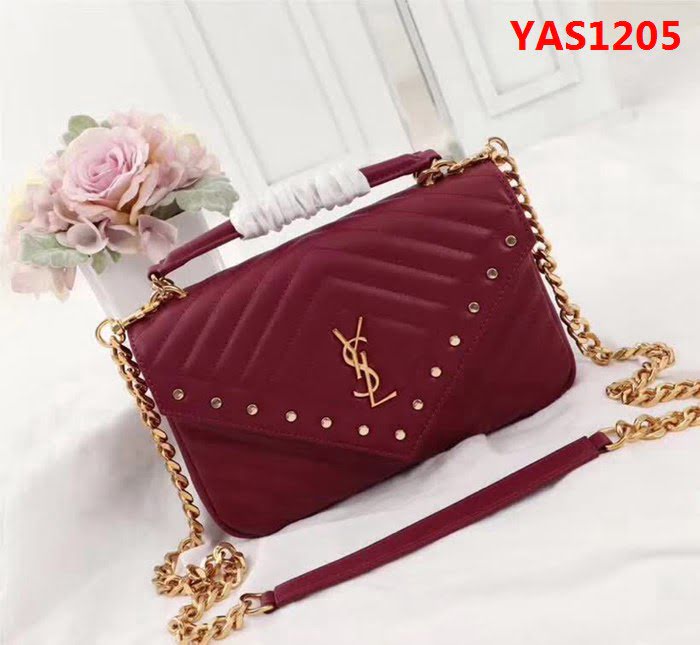 YSL聖羅蘭 新款爆賣款 小牛皮 鏈條郵差包 可手提肩背 26603-1 YAS1205