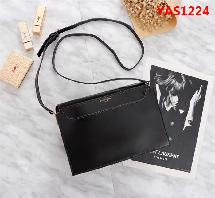 YSL聖羅蘭 新款ZOE 小牛皮單肩斜挎包 可正反兩面背 532561 YAS1224