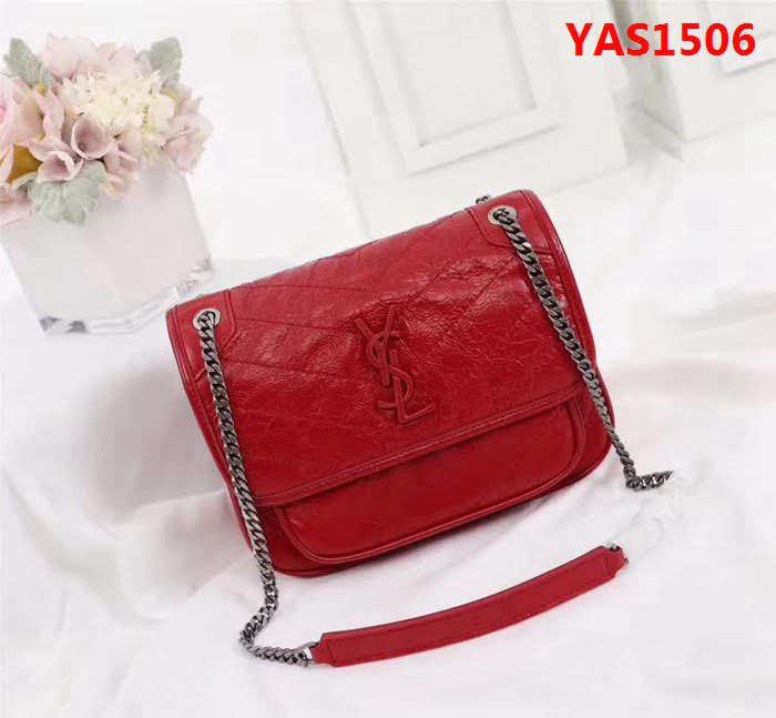 YSL聖羅蘭 新款 獨家對版 正面翻蓋鏈條包 533037 YAS1506