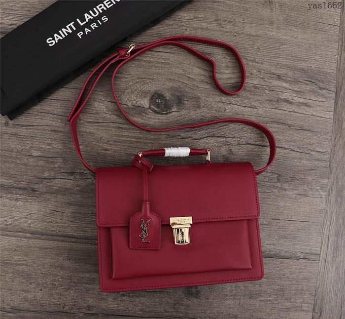 YSL女包 F26809 最新school bag 校園風 聖羅蘭單肩斜挎包 聖羅蘭手提包  yas1662