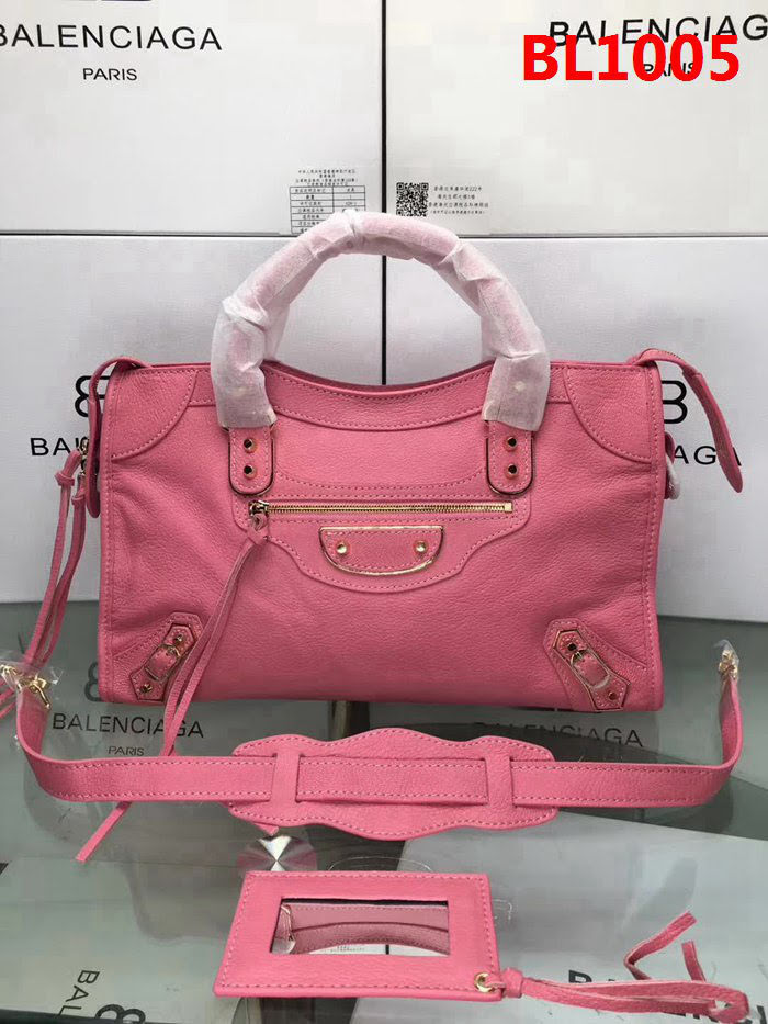 BALENCIAG巴黎世家 新款 小金釘 原版義大利進口山羊皮 手提單肩斜挎包  BL1005