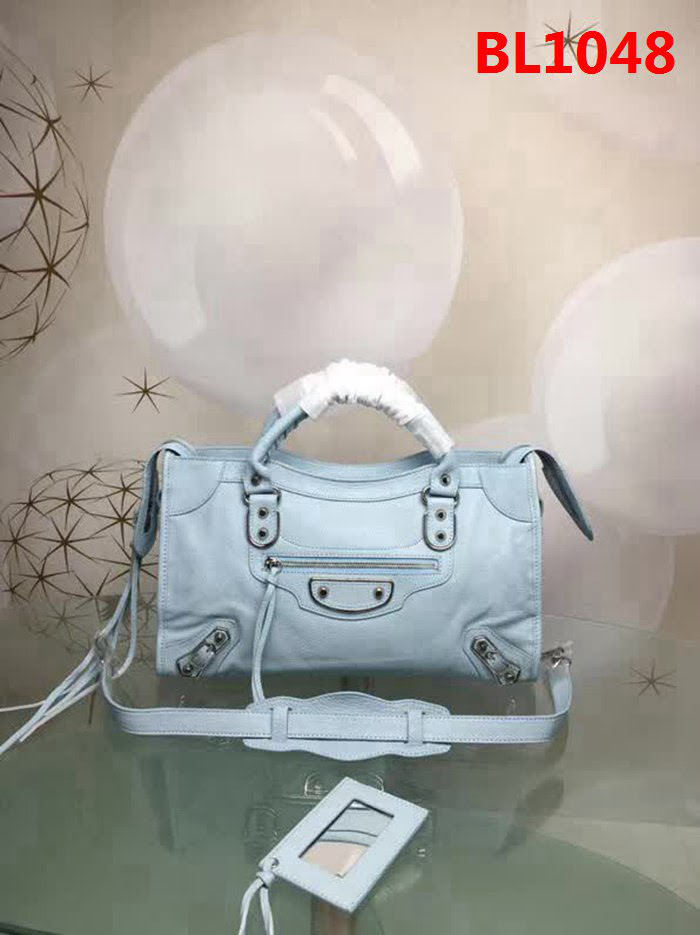 BALENCIAG巴黎世家 原單品質 經典代表作機車包 山羊皮銀邊款 可手提單肩斜跨  BL1048