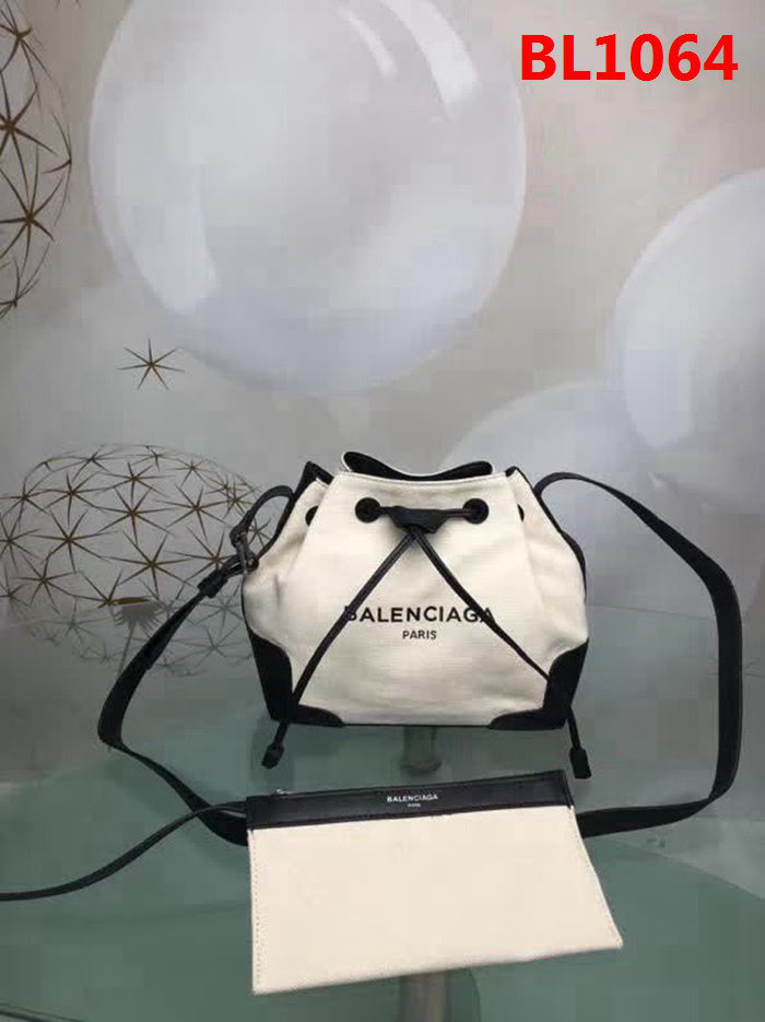BALENCIAG巴黎世家 17春夏新款 NAVY CABAS 子母購物袋 進口耐磨棉質帆布  BL1064