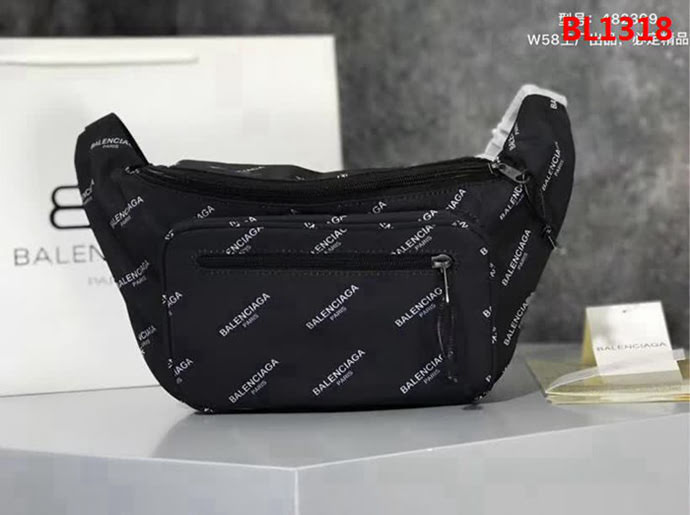 BALENCIAG巴黎世家 頂級原版品質 進口南韓布 胸包 腰包 男女同款 482399  BL1318