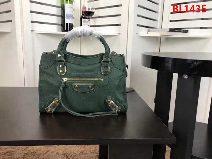 BALENCIAG巴黎世家 經典機車 原版山羊皮 包邊五金款 手提肩背斜挎包  BL1435