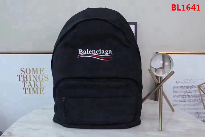 BALENCIAG巴黎世家 可樂logo 雙肩背包 40142  BL1641