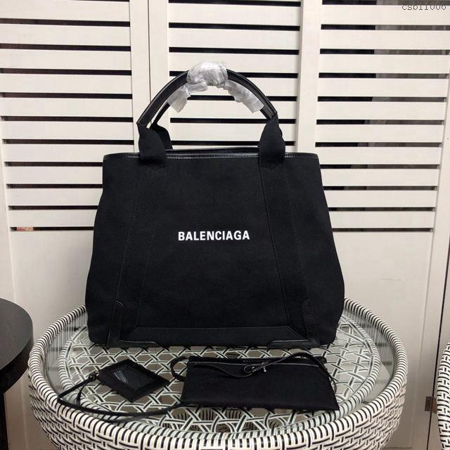 Balenciaga女包 巴黎世家新版爆款 帆布字母包新版一行字 巴黎世家手提包 巴黎世家肩背包  csbl1006