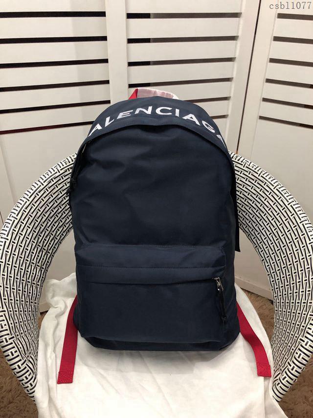 Balenciaga背包 巴黎世家爆款小號雙肩包 巴黎世家經典款字母背包  csbl1077