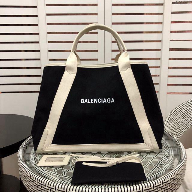 Balenciaga女包 巴黎世家新版爆款 帆布字母包 新版一行字 加大號手提包  csbl1179