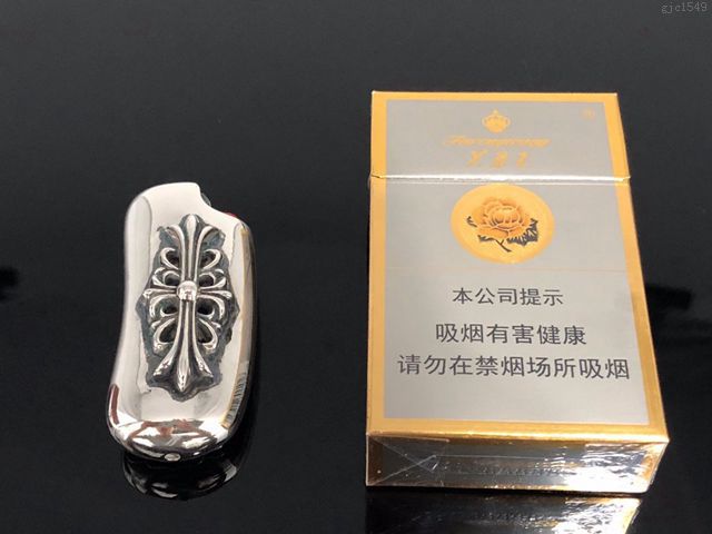 Chrome heart銀飾 克羅心大薔薇橢圓火機殼  gjc1549