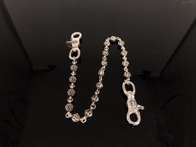 chrome hearts銀飾 克羅心褲鏈 克羅心裝飾品鏈 克羅心包鏈  gjc1887