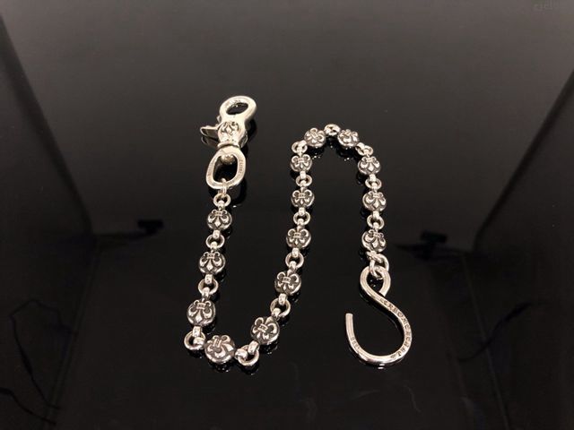 chrome hearts銀飾 克羅心褲鏈 克羅心裝飾品鏈 克羅心包鏈  gjc1890