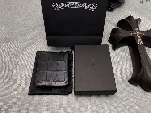 chrome hearts包 克羅心鱷魚皮錢包 克羅心鱷魚錢夾  gjc1932