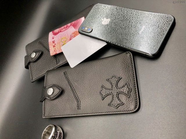 chrome hearts包 克羅心手機包 進口蹂躪小牛皮 克羅心手機套盒  gjc1944