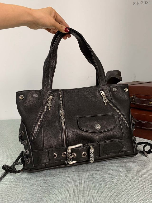 chrome hearts包 belt bags皮帶款機車包 克羅心皮衣袋 純銀五金 克羅心手提包  gjc2031