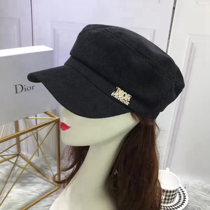 DIOR迪奧 時尚百搭 八角帽軍帽 LLWJ5513
