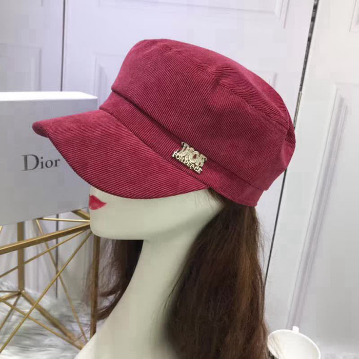 DIOR迪奧 時尚百搭 八角帽軍帽 LLWJ5515