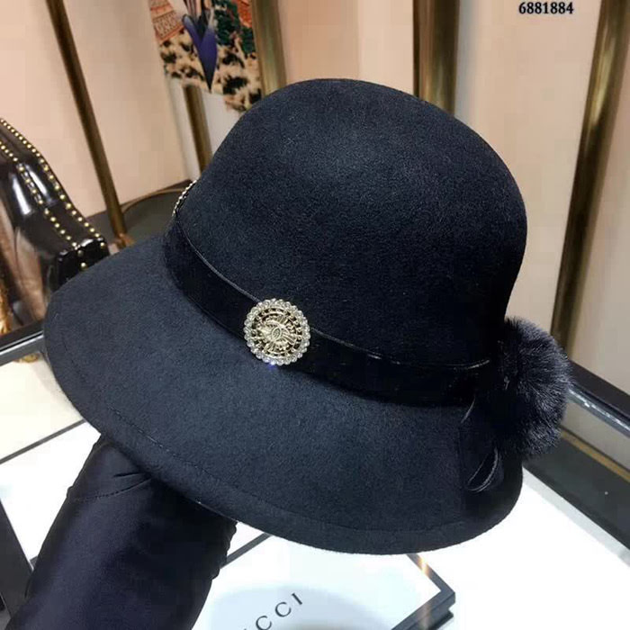 CHANEL香奈兒 2018新款 百搭單品秋冬盆帽 6881884 LLWJ5766