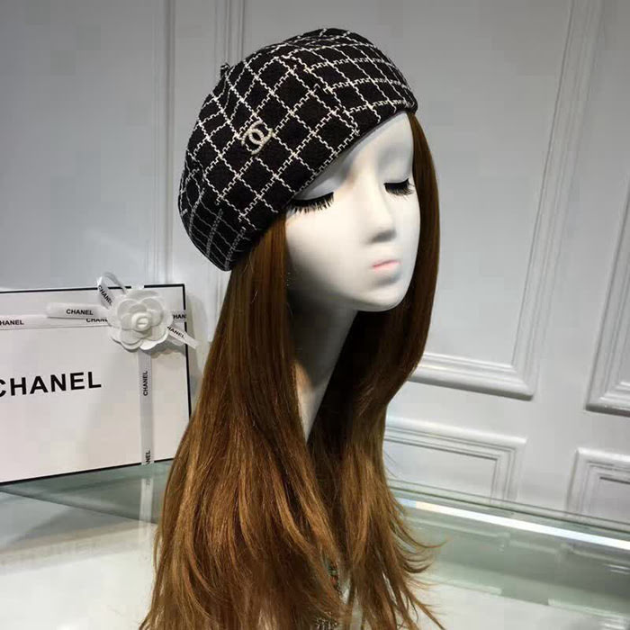 CHANEL香奈兒 時尚百搭 經典面料八角貝蕾鴨舌帽 LLWJ6458