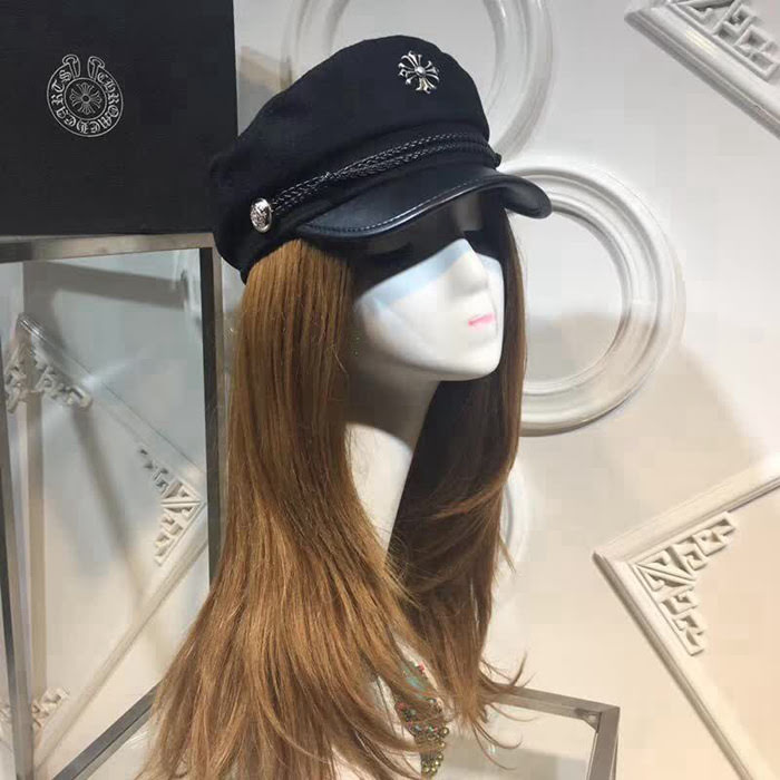 克羅心Chrome Hearts 跑量款 秋季新款鴨舌軍帽 LLWJ7012