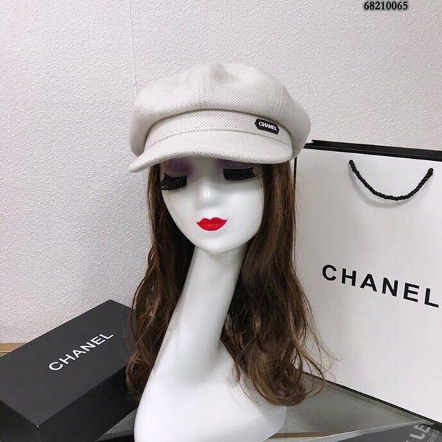 Chanel女士帽子 香奈兒經典八角帽貝雷帽  mm1071