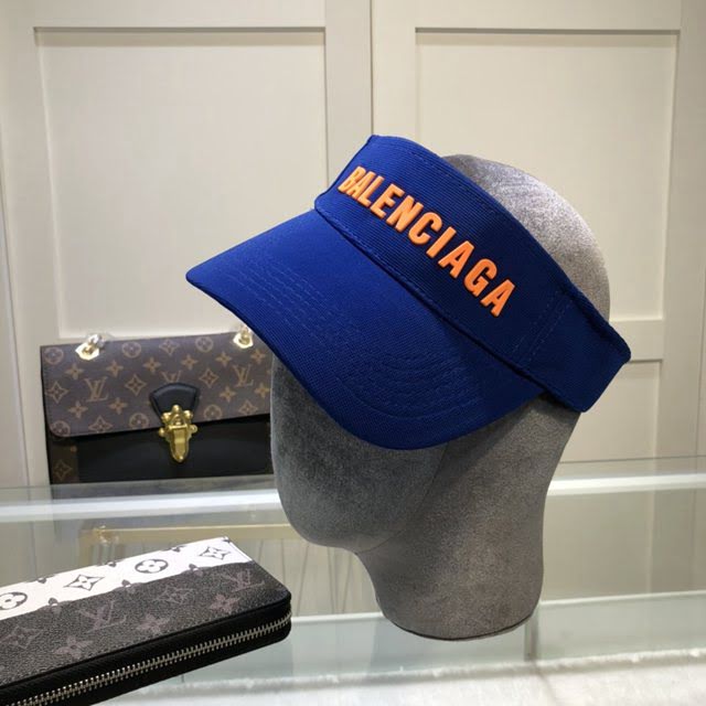 Balenciaga男女同款帽子 巴黎世家空頂遮陽帽  mm1076