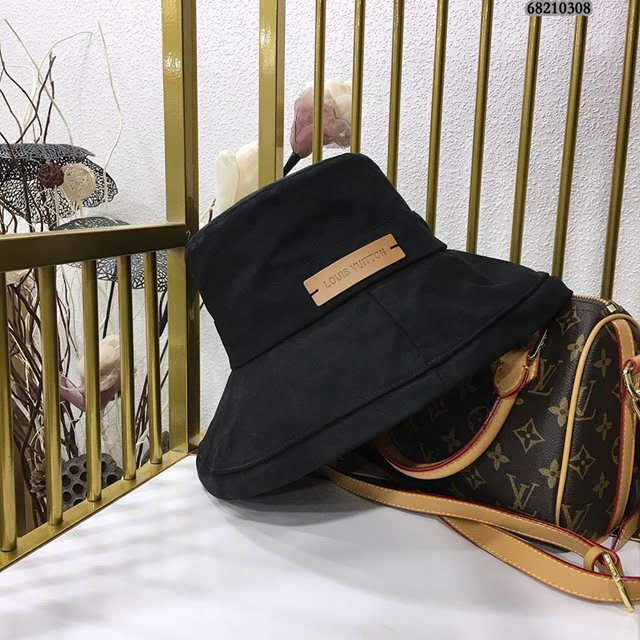 LV男女同款帽子 路易威登經典漁夫帽遮陽帽  mm1093