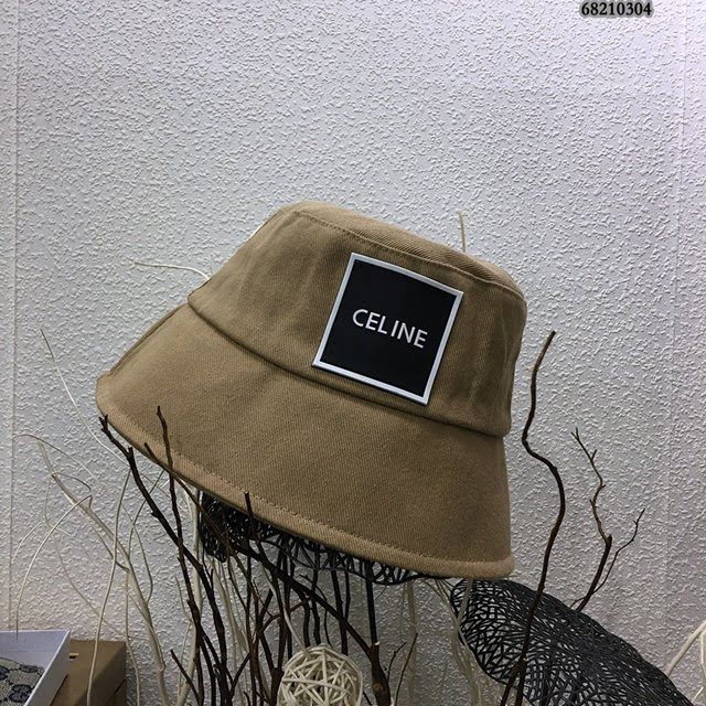 CELINE男女同款帽子 賽琳遮臉漁夫帽遮陽帽  mm1096